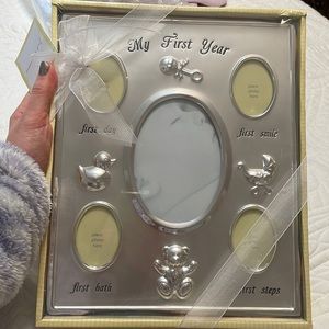 First impressions silver frame